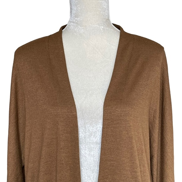 Catherine Malandrino Women’s Open Front Slouchy Cardigan Size S Front Pockets - Picture 2 of 8